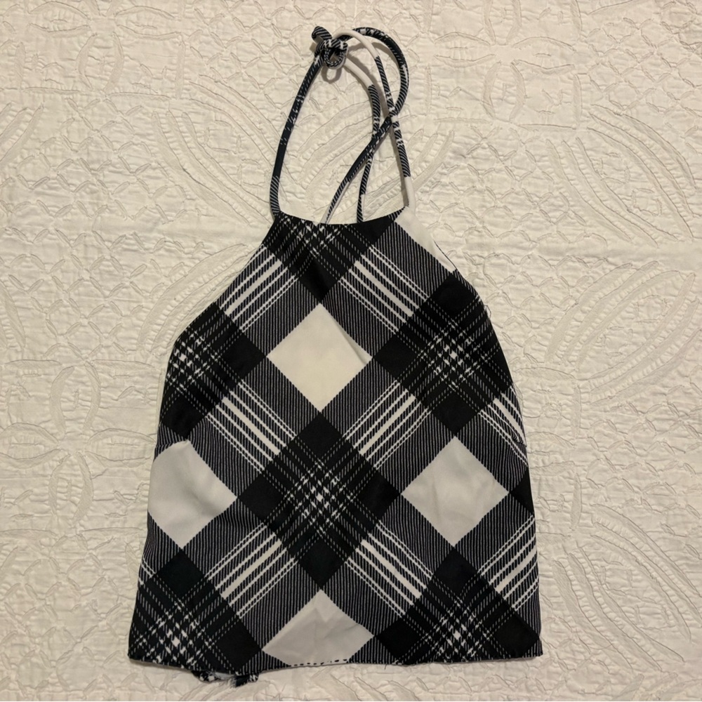 Plaid Vintage 90s-Y2K Matching Set